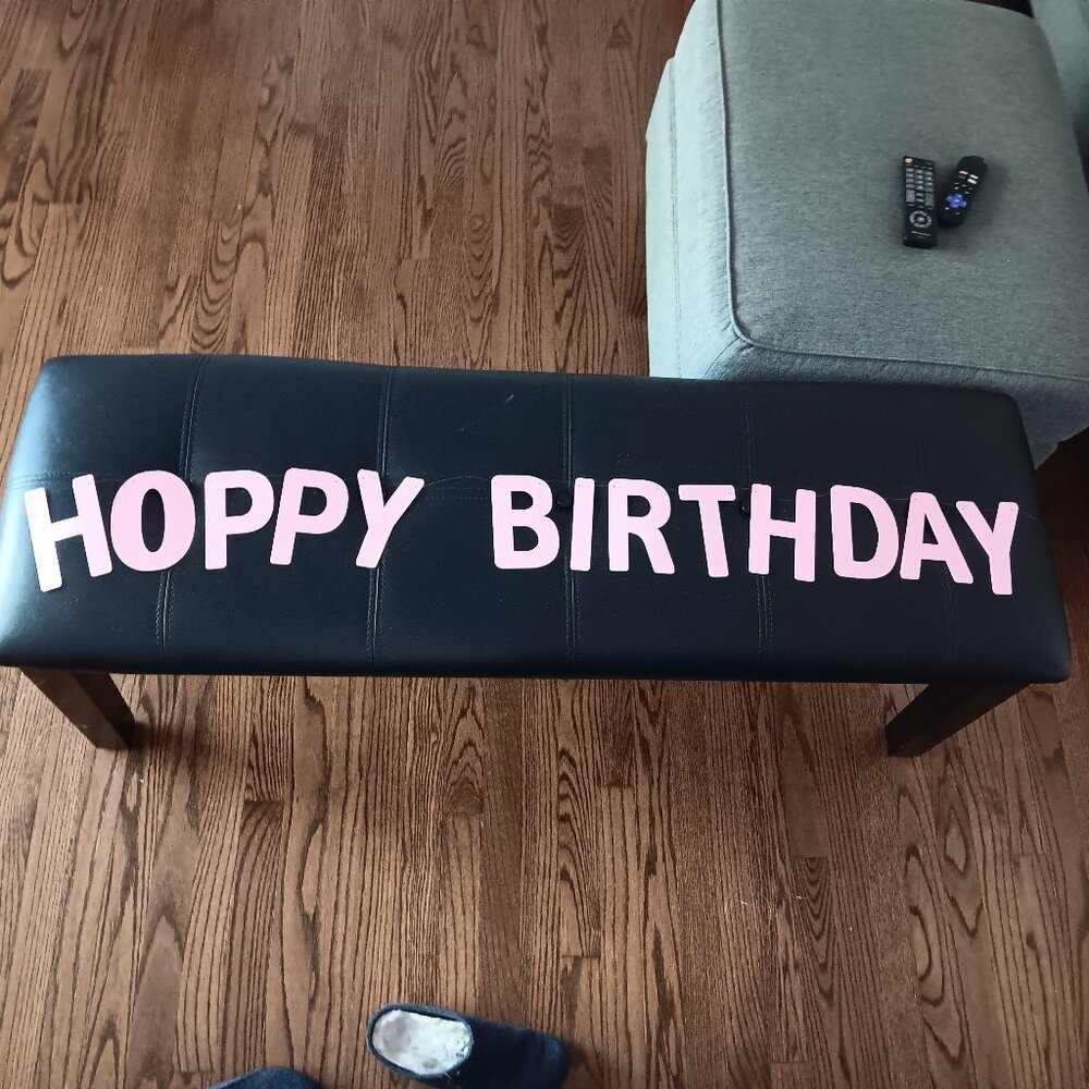 Bunny Birthday Party Decor, used 1x